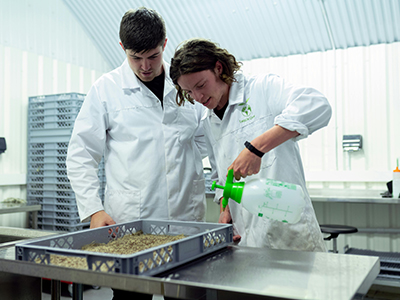 Agricultural laboratory testing