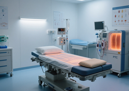 PTC heating film for Therapeutics