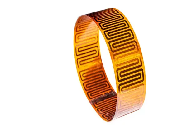 Ultra-thin 0.05-0.25mm flexible PI heater installed behind camera lens for drone & ADAS optical systems