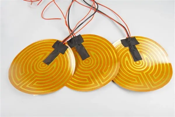 Ultra-thin 0.05-0.25mm flexible PI heater installed behind camera lens for drone & ADAS optical systems