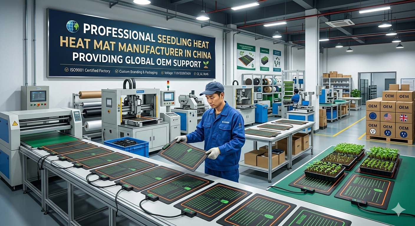 Professional seedling heat mat manufacturer in China providing global OEM support